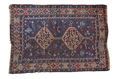 3.5x5 Vintage Kamseh Rug