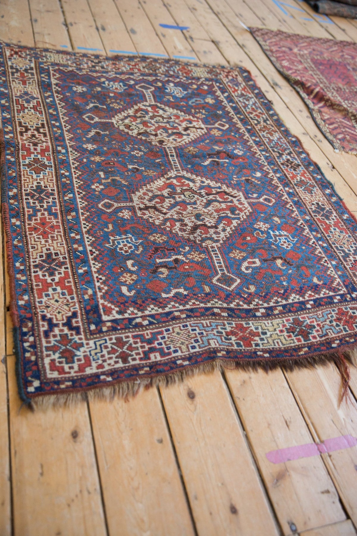 3.5x5 Vintage Kamseh Rug