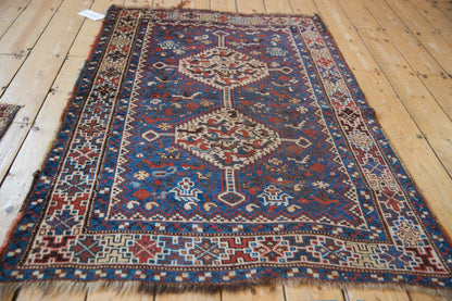 3.5x5 Vintage Kamseh Rug