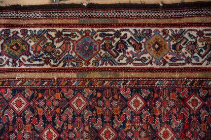 3.5x12 Vintage Malayer Rug Runner