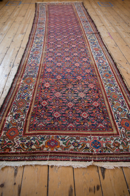 3.5x12 Vintage Malayer Rug Runner