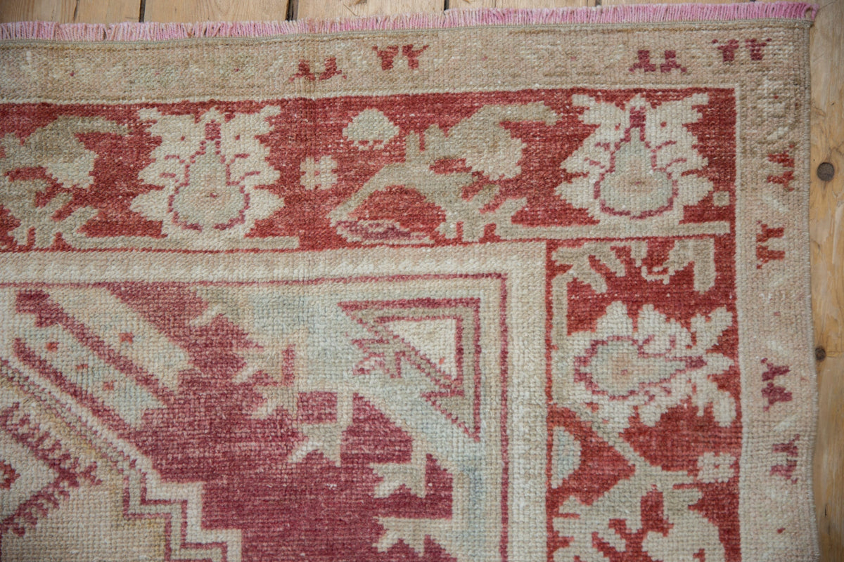 5x9 Vintage Distressed Oushak Carpet