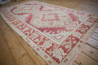 5x9 Vintage Distressed Oushak Carpet