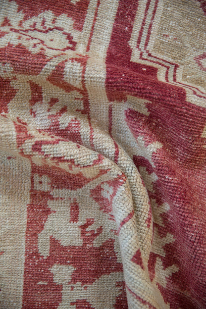 5x9 Vintage Distressed Oushak Carpet