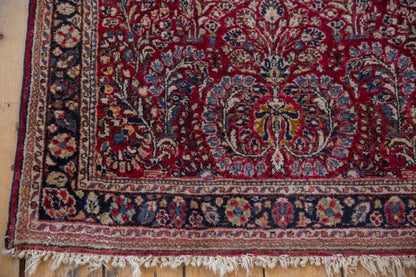 3.5x5 Vintage Sarouk Rug