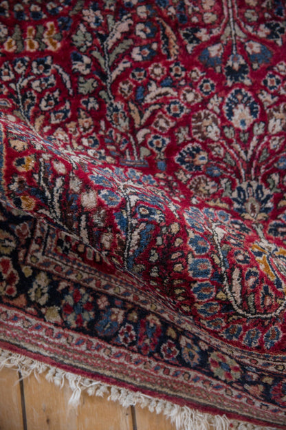 3.5x5 Vintage Sarouk Rug