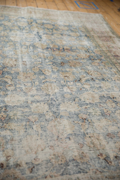 RESERVED 6.5x10.5 Vintage Distressed Meshed Carpet