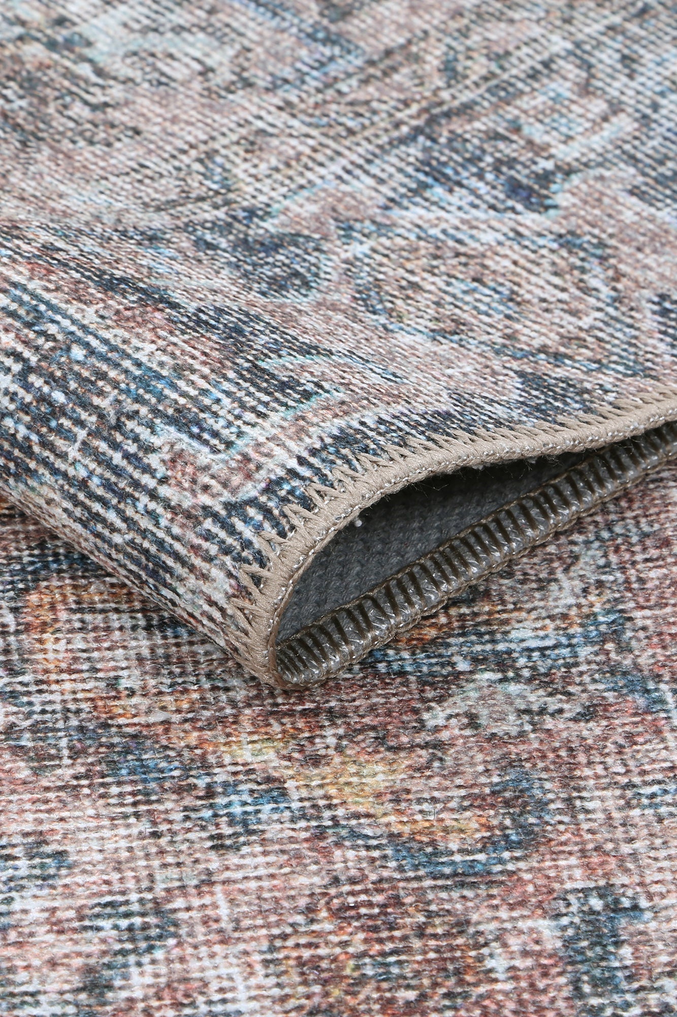 Bohemia Machine Washable in Grey Rug