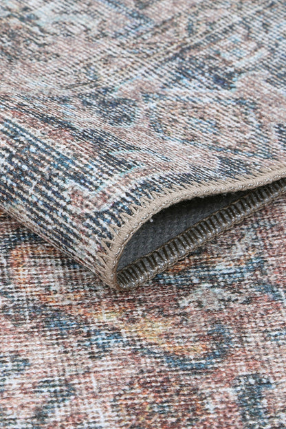 Bohemia Machine Washable in Grey Rug