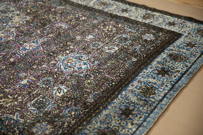 4x7 Antique Silk Kashan Rug