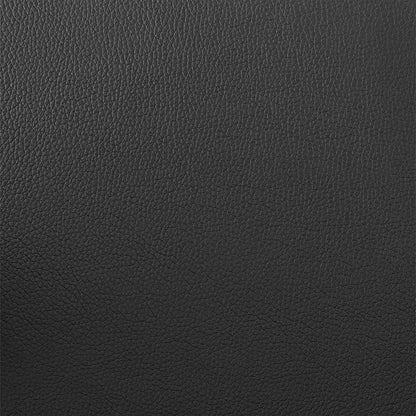 Cassie Dining Chair Black Faux Leather Walnut Wood