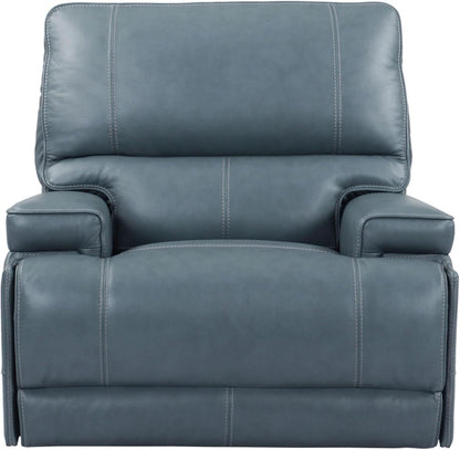 Verona Azure Cordless Power Reclining Sofa And Recliner Set