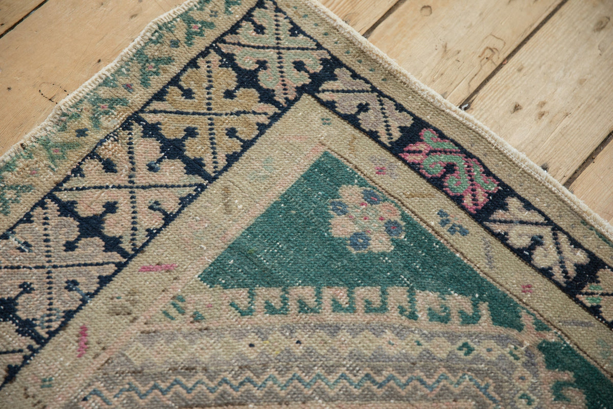 3.5x6 Vintage Distressed Oushak Rug