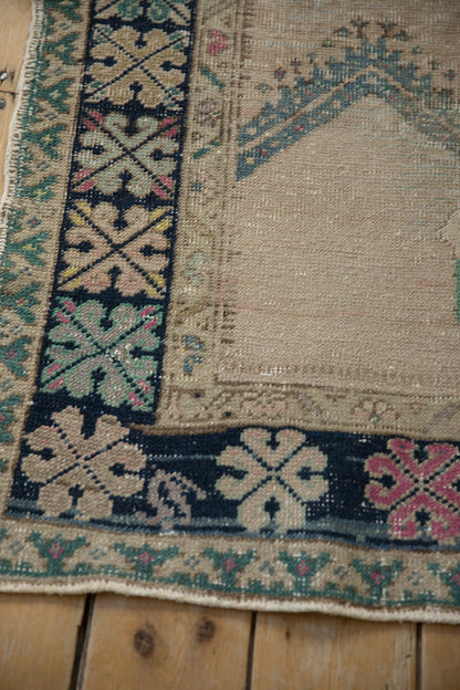 3.5x6 Vintage Distressed Oushak Rug