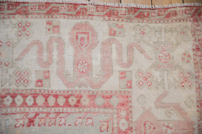 5.5x8 Vintage Distressed Oushak Carpet