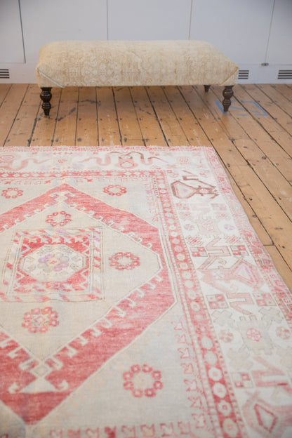 5.5x8 Vintage Distressed Oushak Carpet