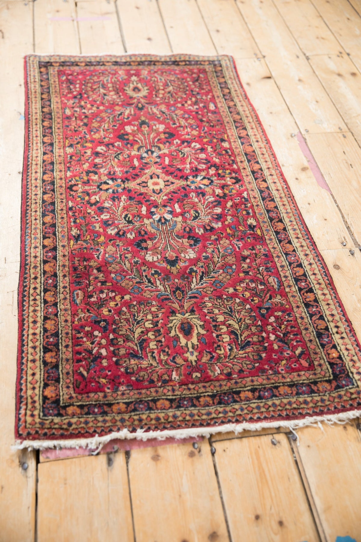 2x4 Vintage German Sarouk Rug Runner