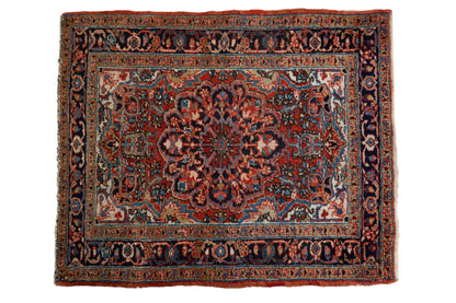 3x4 Vintage Fine Heriz Square Rug