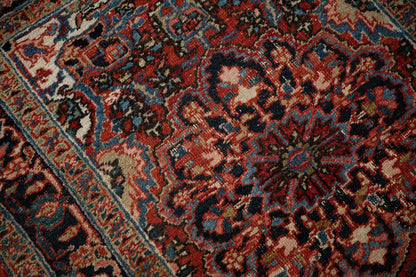 3x4 Vintage Fine Heriz Square Rug