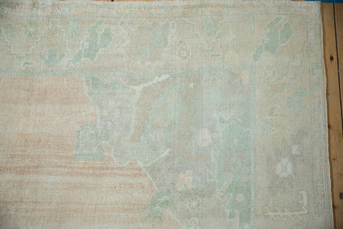 5.5x8.5 Vintage Distressed Oushak Carpet