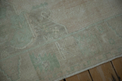 5.5x8.5 Vintage Distressed Oushak Carpet