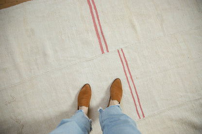 5.5x8.5 Vintage Hemp Kilim Carpet