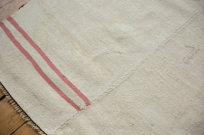 5.5x8.5 Vintage Hemp Kilim Carpet