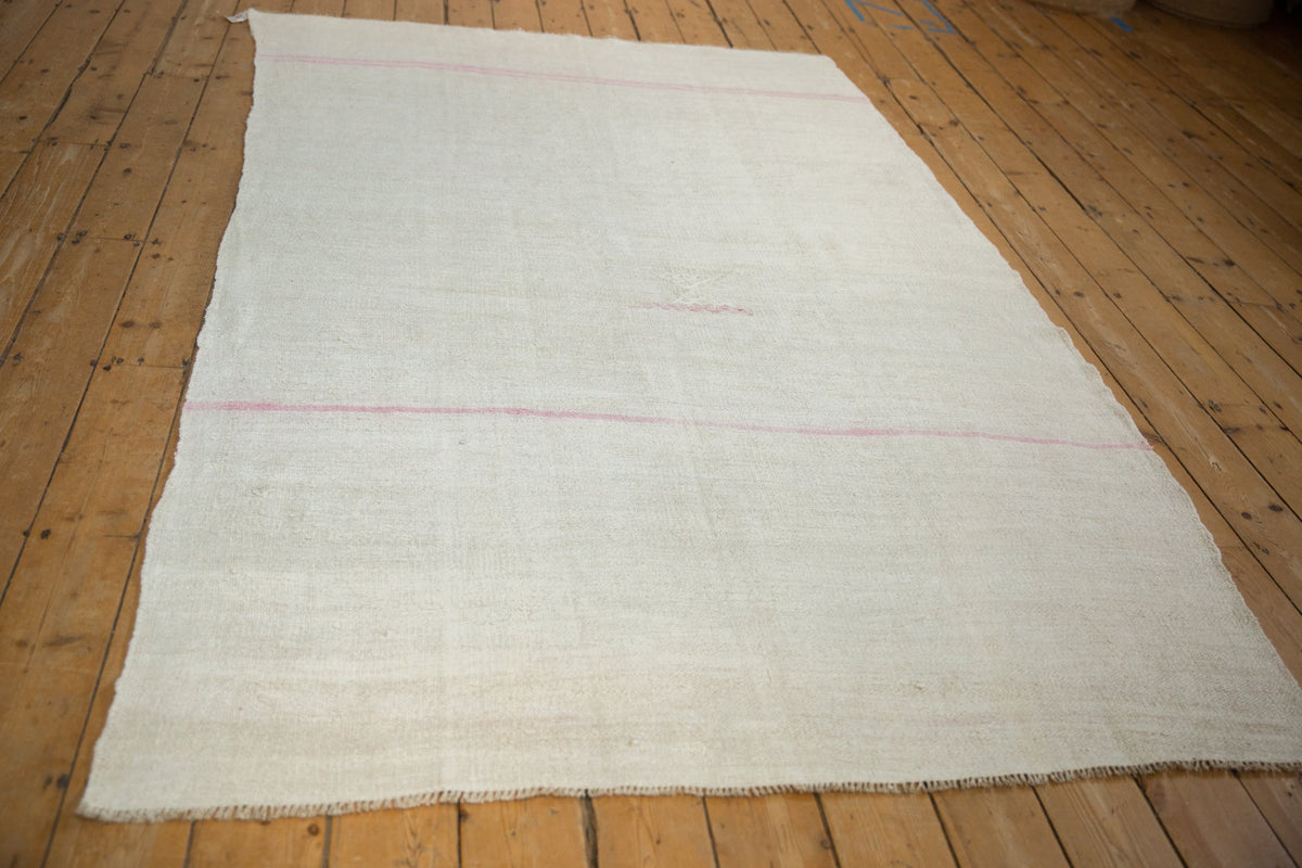 5.5x8.5 Vintage Hemp Kilim Carpet