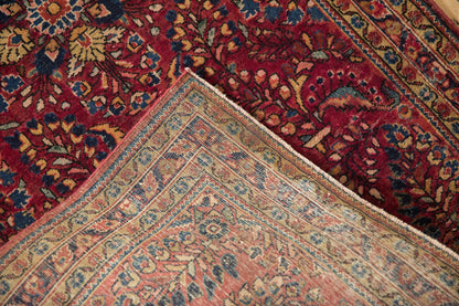 2.5x5 Vintage Sarouk Rug Runner