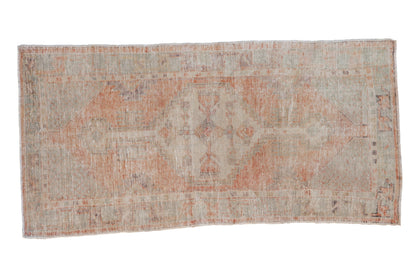 2.5x5 Vintage Distressed Oushak Rug Runner