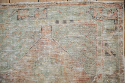 2.5x5 Vintage Distressed Oushak Rug Runner