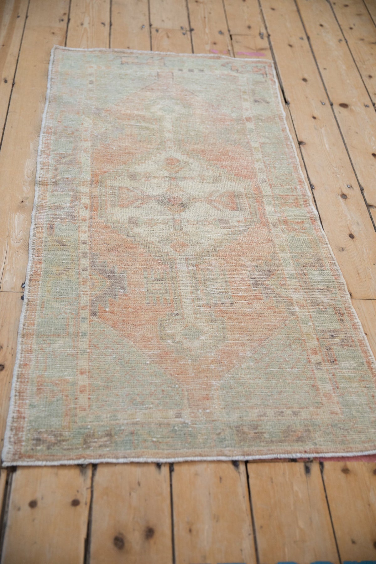 2.5x5 Vintage Distressed Oushak Rug Runner