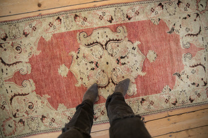 3x6 Vintage Distressed Oushak Rug Runner