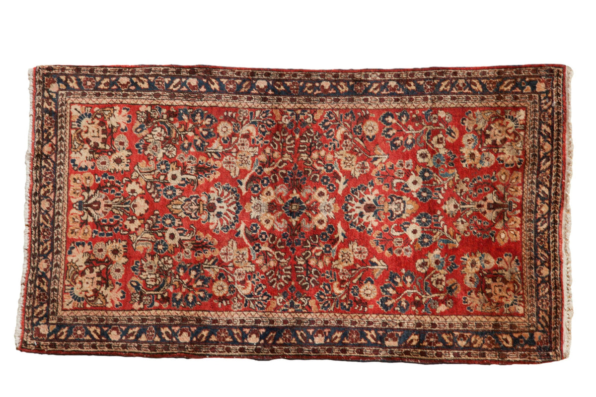 2.5x3.5 Vintage German Sarouk Rug