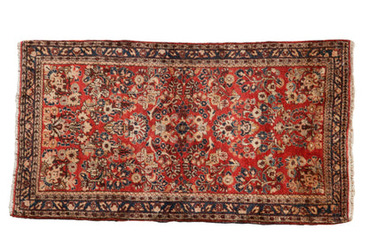 2.5x3.5 Vintage German Sarouk Rug
