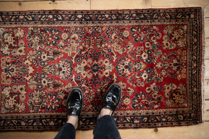 2.5x3.5 Vintage German Sarouk Rug