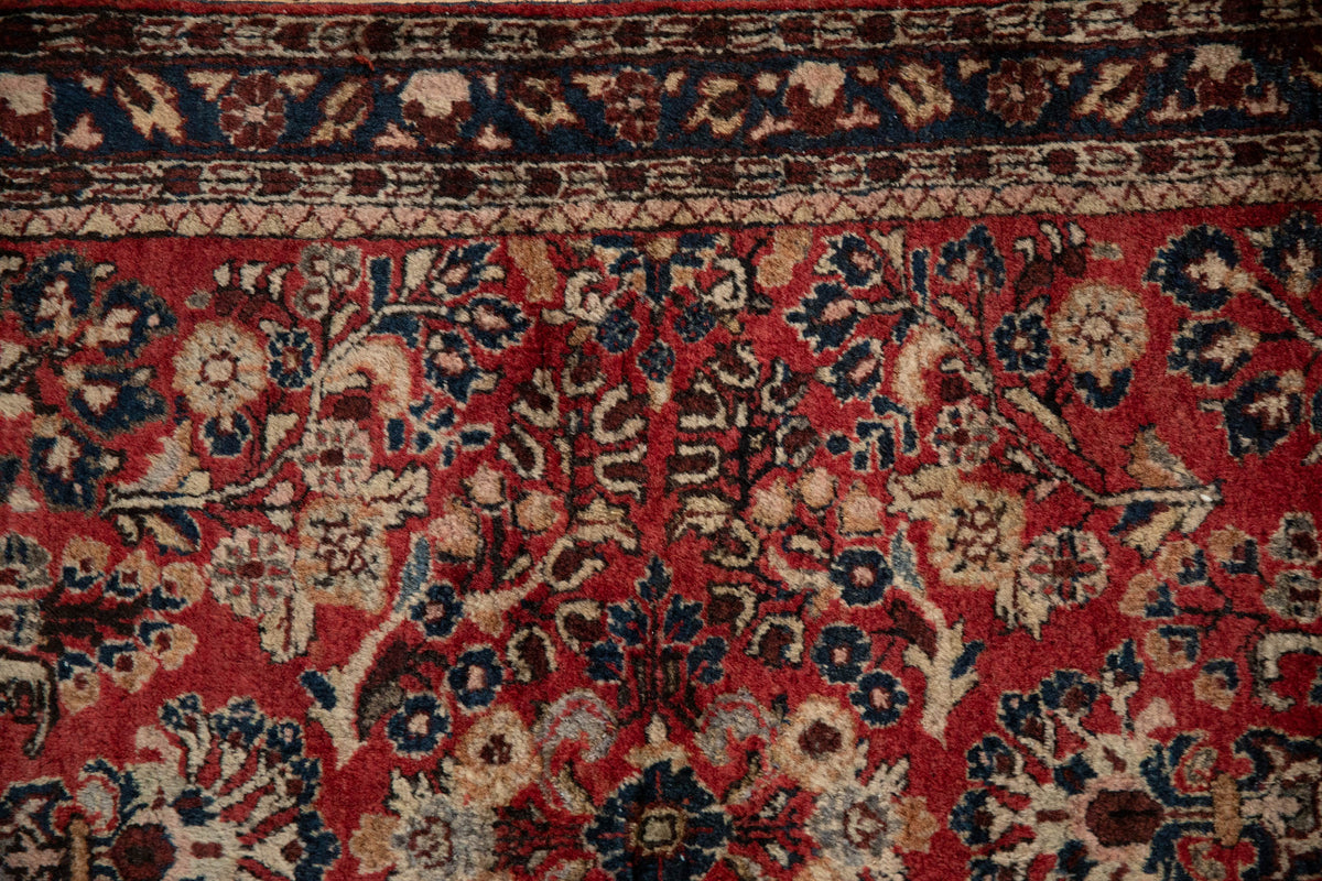 2.5x3.5 Vintage German Sarouk Rug