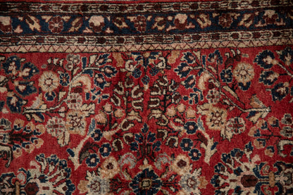 2.5x3.5 Vintage German Sarouk Rug