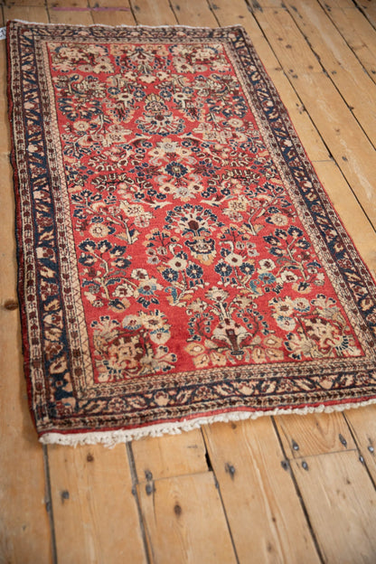 2.5x3.5 Vintage German Sarouk Rug