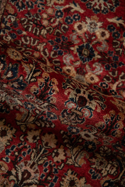 2.5x3.5 Vintage German Sarouk Rug