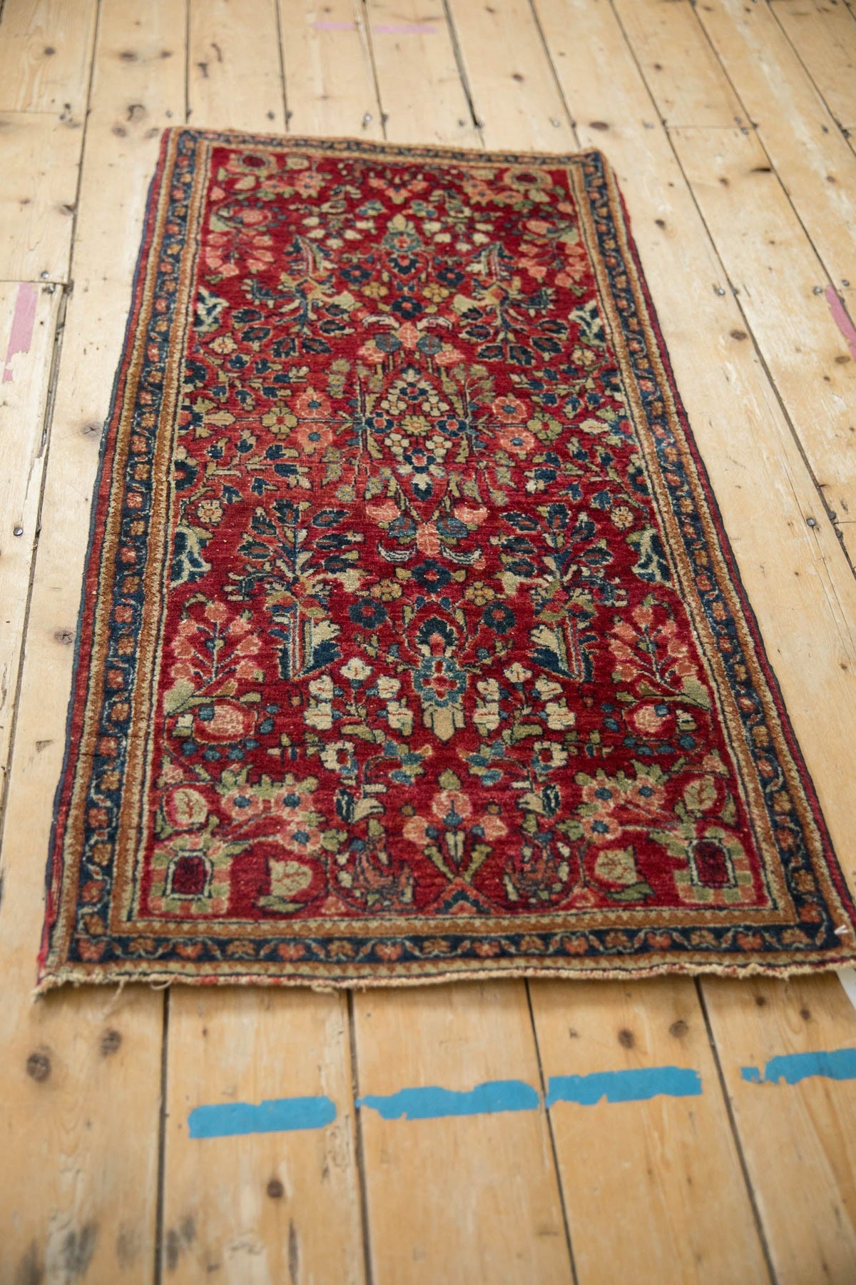 2x4.5 Vintage Fine American Sarouk Rug Runner