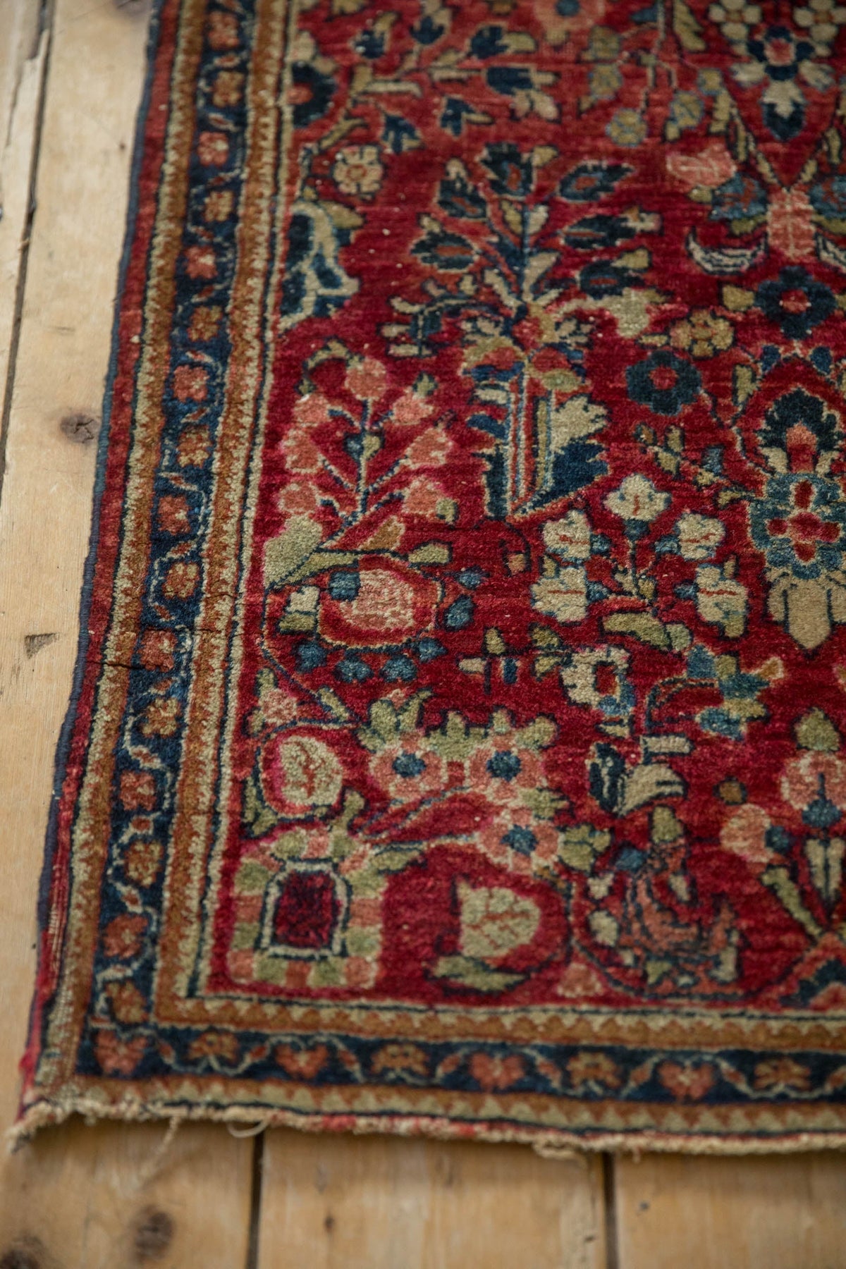 2x4.5 Vintage Fine American Sarouk Rug Runner