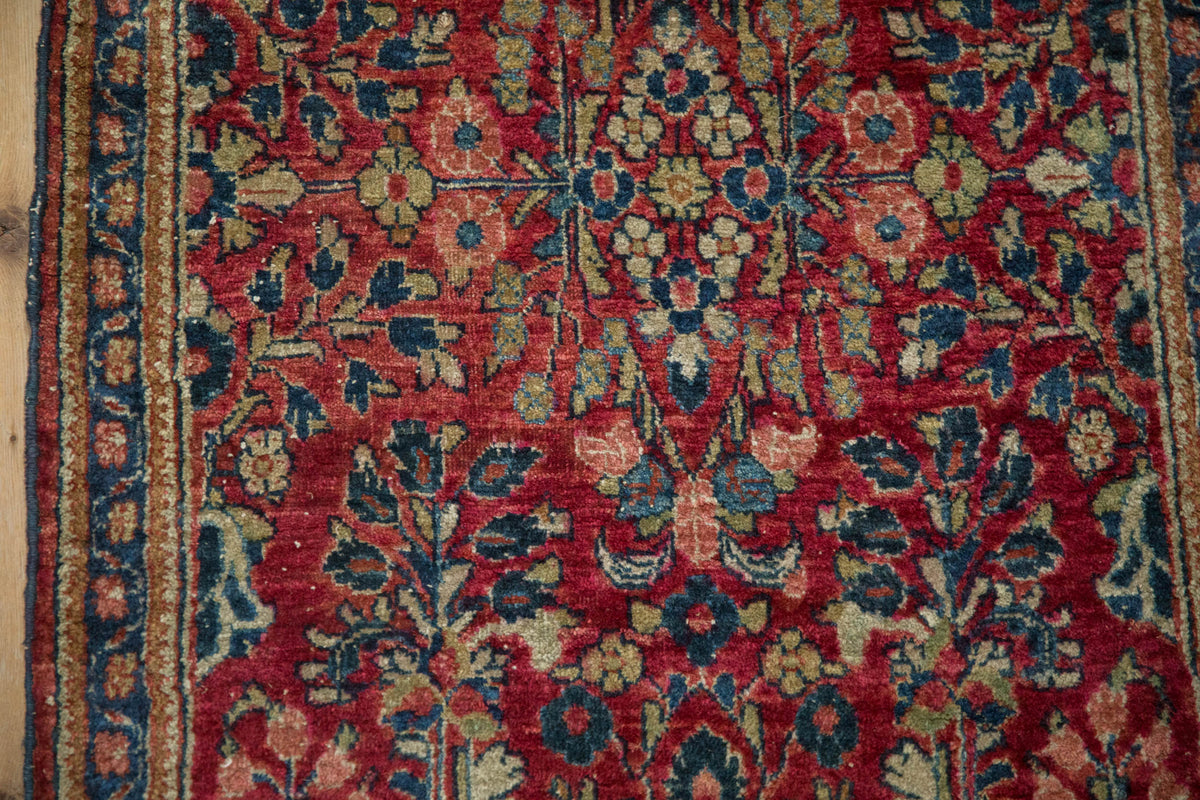 2x4.5 Vintage Fine American Sarouk Rug Runner