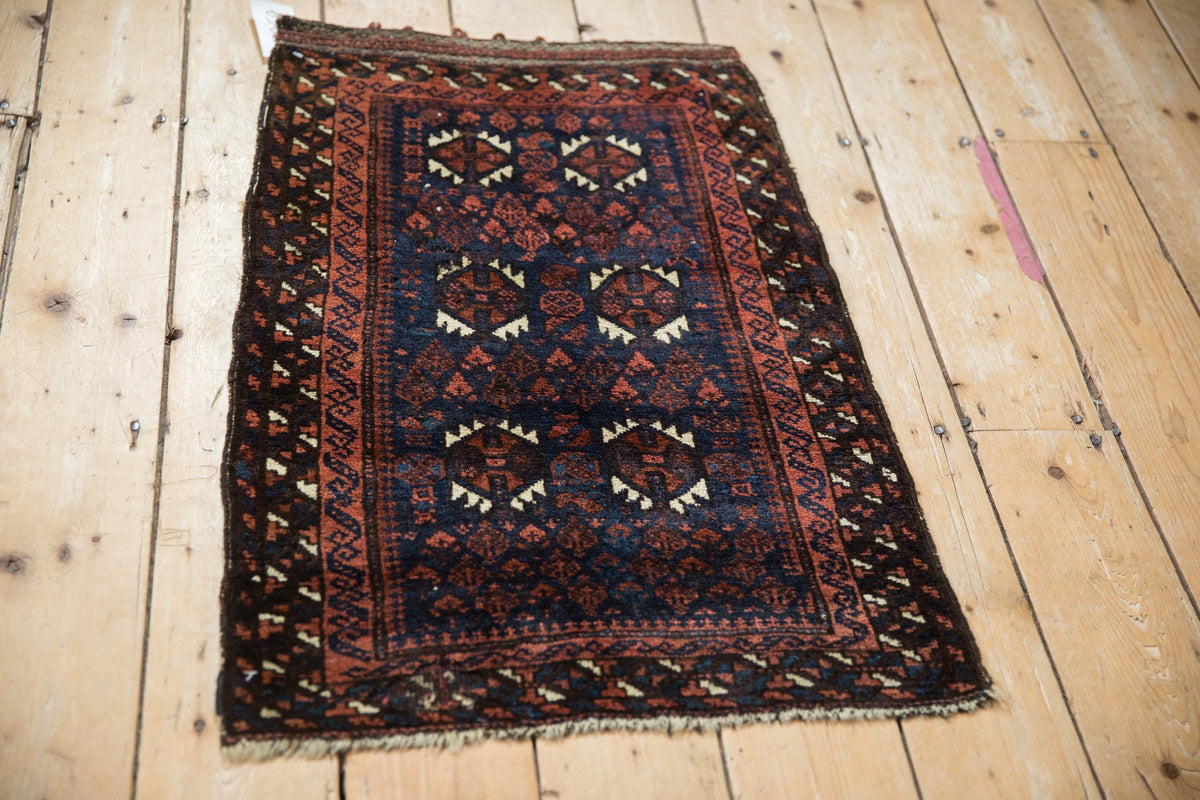 2x3 Antique Belouch Rug Mat