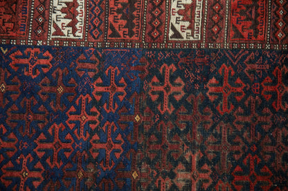 3x4.5 Antique Belouch Rug