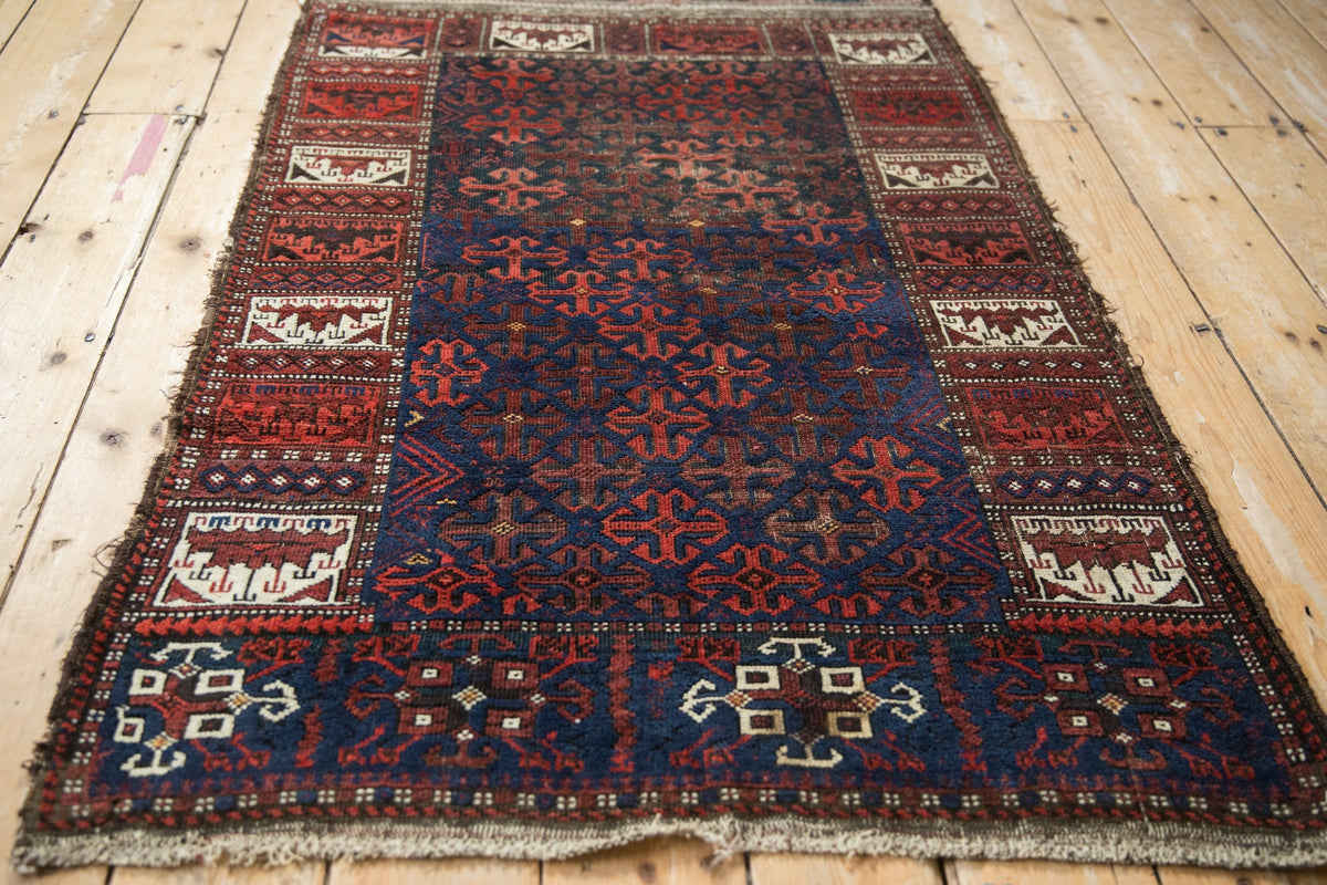 3x4.5 Antique Belouch Rug