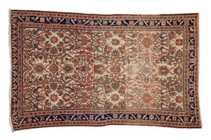 4x7 Antique Fine Malayer Rug