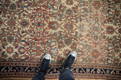 4x7 Antique Fine Malayer Rug