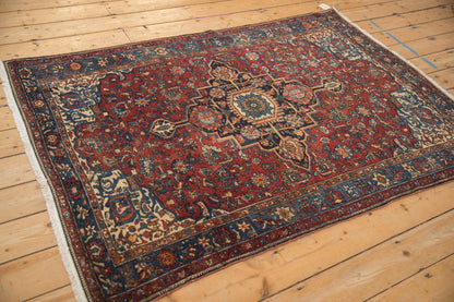 4.5x6 Antique Fine Malayer Rug