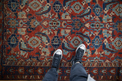 4.5x6 Antique Fine Malayer Rug